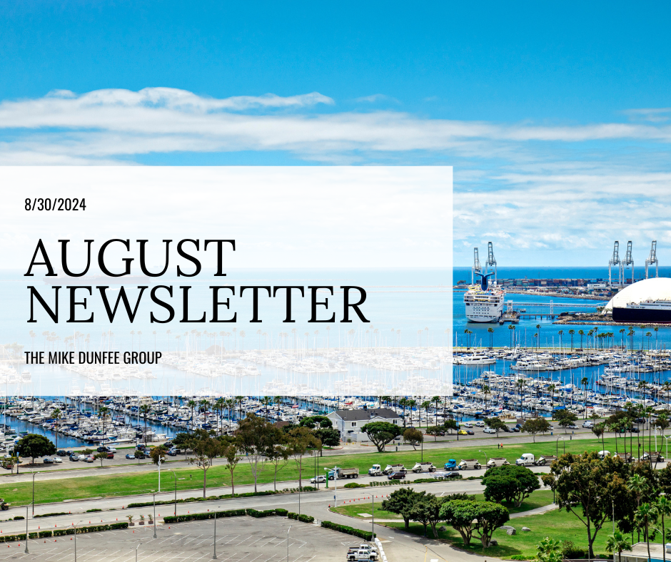 MDG - August 2024 Newsletter Cover | Mike Dunfee Group